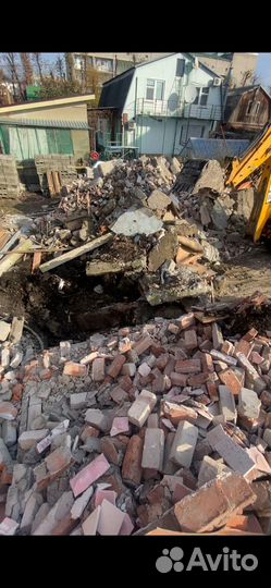 Снос демонтаж домов