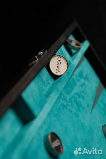 Нарды премиум кожаные