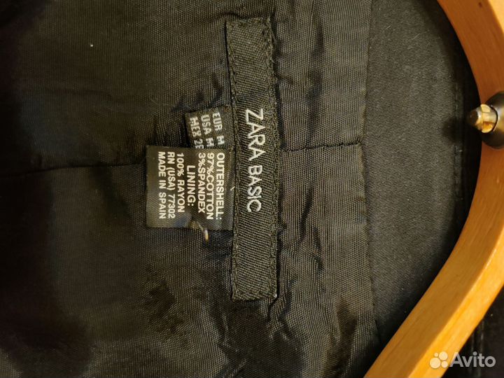 Пиджак женский черный Zara