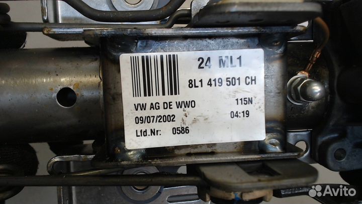 Колонка рулевая Skoda Octavia Tour, 2002