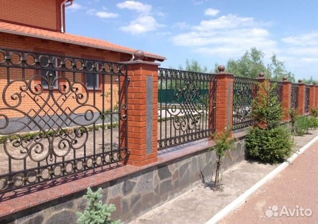 Кованные заборы