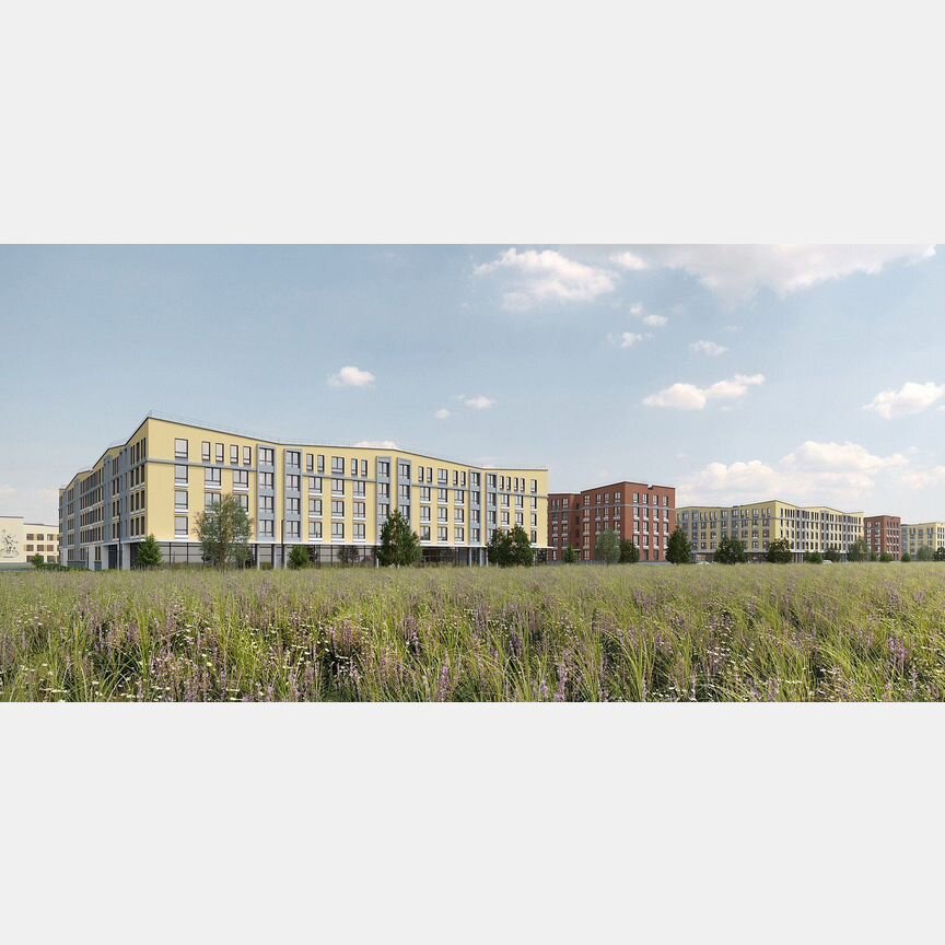 1-к. квартира, 34,9 м², 3/5 эт.