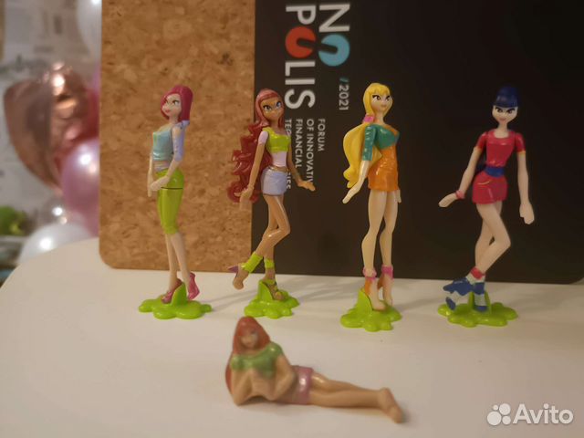Винкс : Winx : фигурки из киндера купить в Москве | Хобби и отдых | Авито
