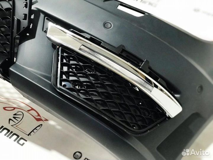 Бампер в сборе Mercedes C-Class W204 для C63 AMG