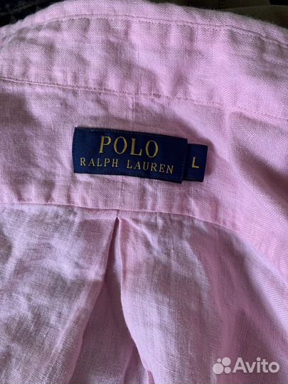 Льняная рубашка Polo Ralph Lauren