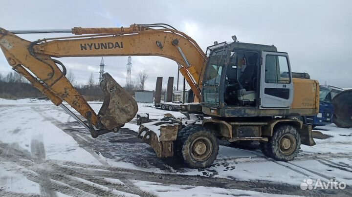 Аренда полноповоротного колесного экскаватора