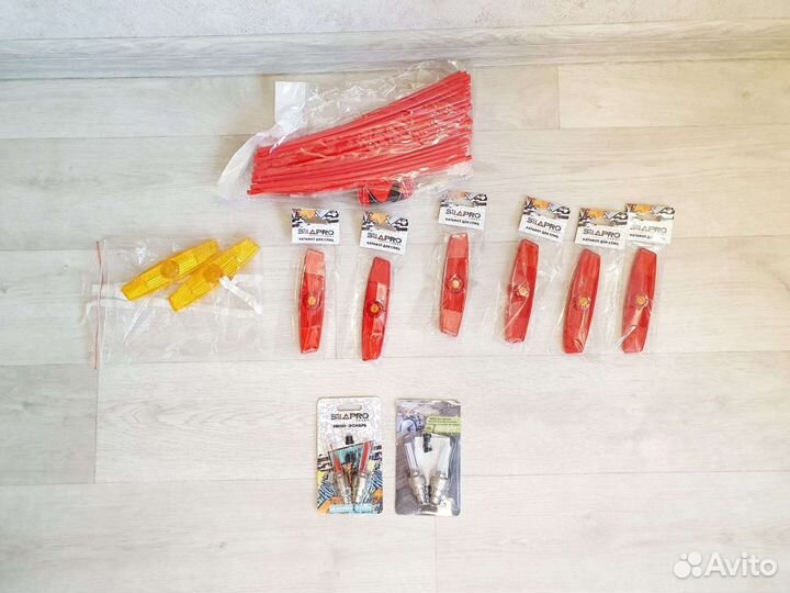 Катафоты светильники на спицы колес велосипеда