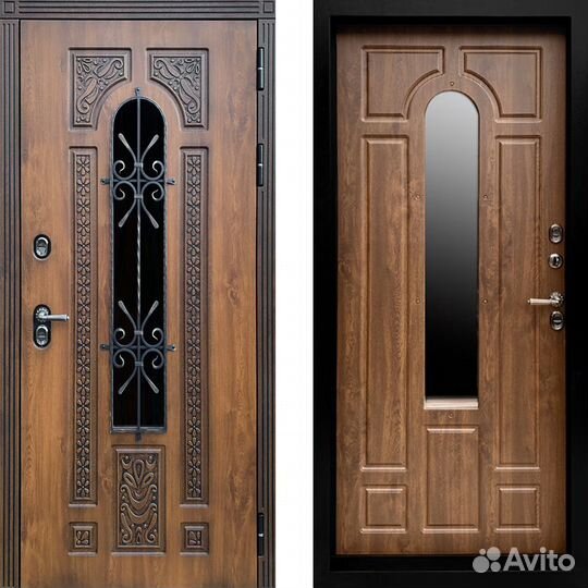 Входная дверь с терморазрывом Лацио Дуб