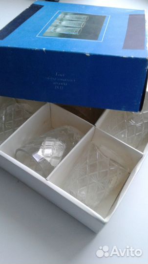 Рюмки (стопки) 6 шт. 75мл. в подарочной упаковке