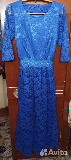 Вечернее платье длинное 46 размера