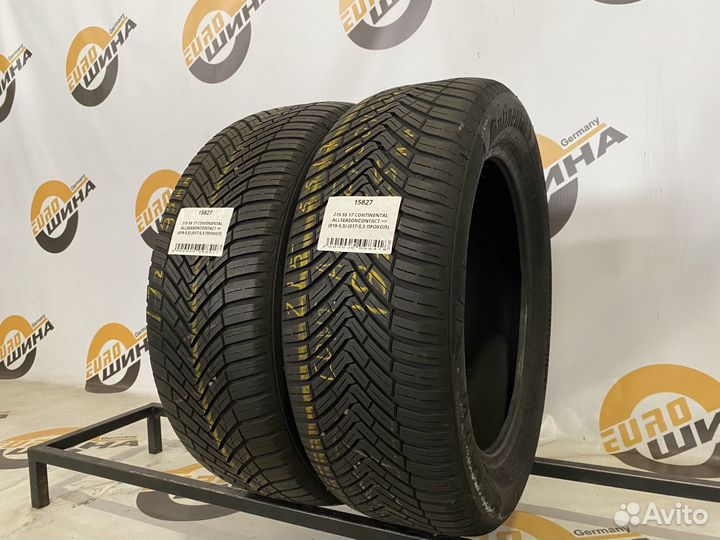 Continental AllSeasonContact 215/55 R17