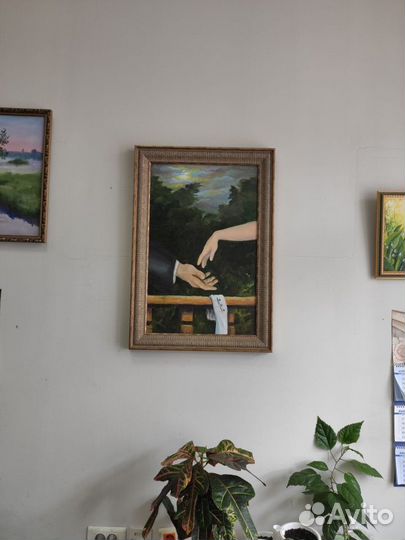 Картина маслом на холсте, классическая техника