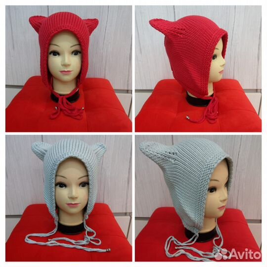 Шапка котошапка