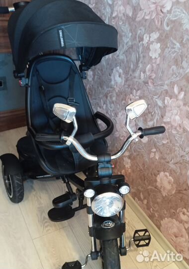 Трехколесный велосипед с родительской ручкой