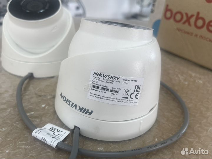 Камера видеонаблюдения купольная внутренняя