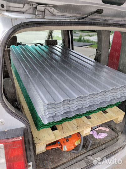 Профлист пэт новый от производителя пластмассовый