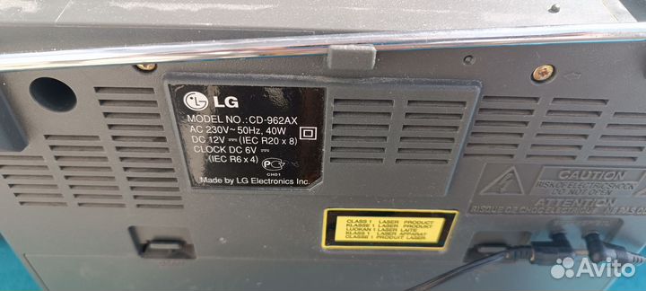 Музыкальный центр lg CD-962