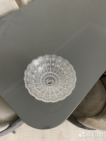 Хрустальная ваза для фруктов