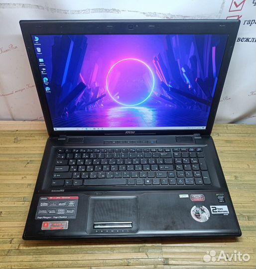 Игровой ноутбук MSI Apache 17 диагонали full HD