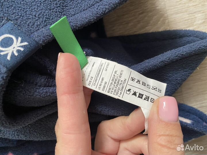 Шапка 2 шт комплект benetton