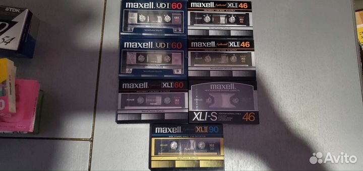 Аудиокассеты maxell