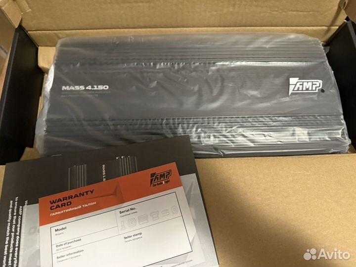 Усилитель 4 канальный amp 4.150