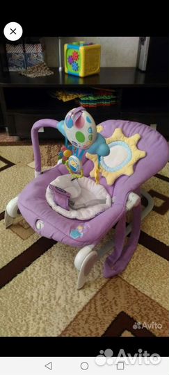 Шезлонг детский chicco