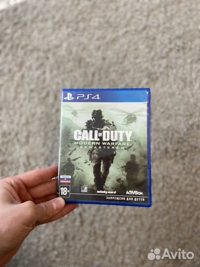 Call of duty modern warfare remastered (на рус) PS