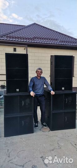 Рупорный звук мощный для клуба