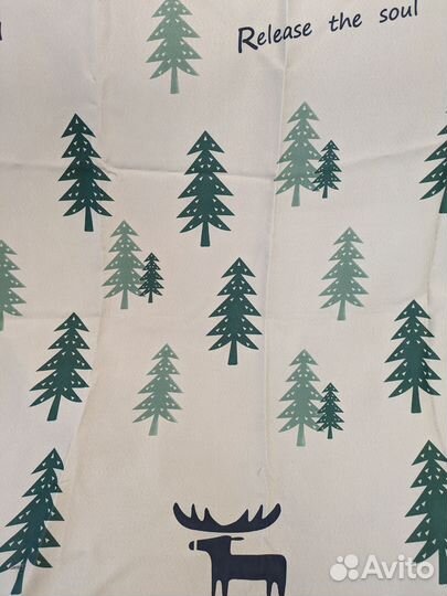 Шторы новогодние новые