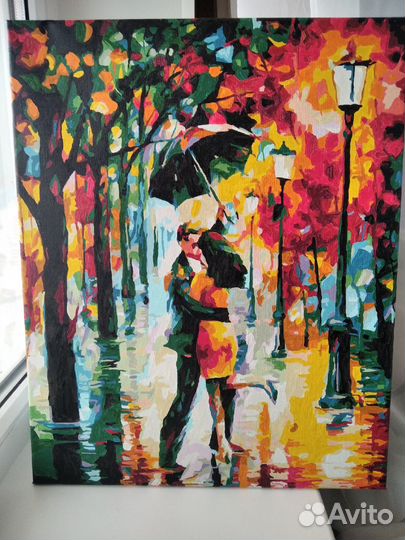 Готовая картина по номерам 