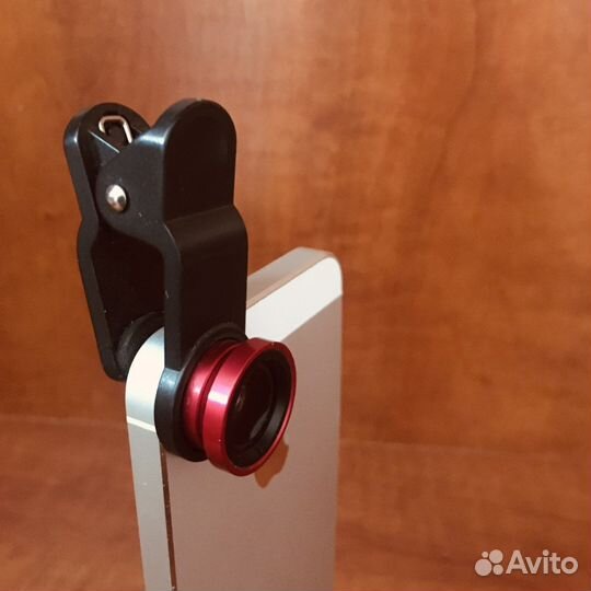 Линзы на прищепке для смартфона и планшета