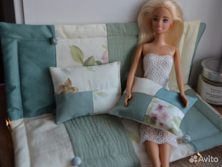 Постельное бельё для Барби 
