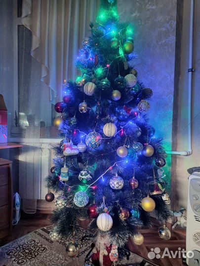 Елка искусственная 180 см бу