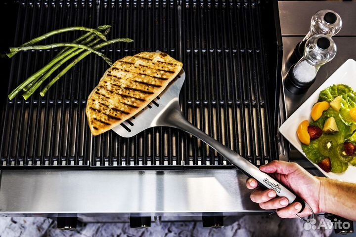 Лопатка для гриля Char-Broil XL широкая стальная