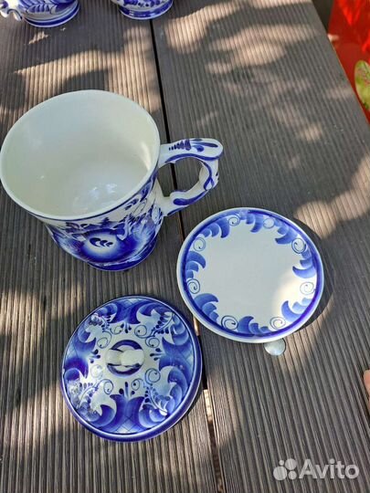 Посуда гжель