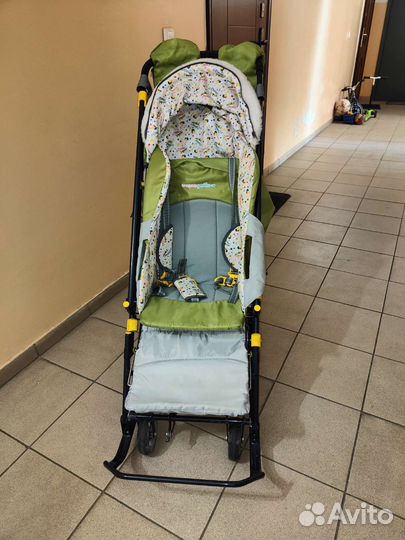 Коляска санки