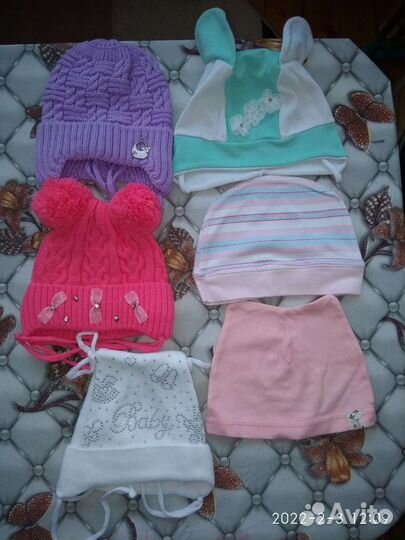 Шапочки на девочку