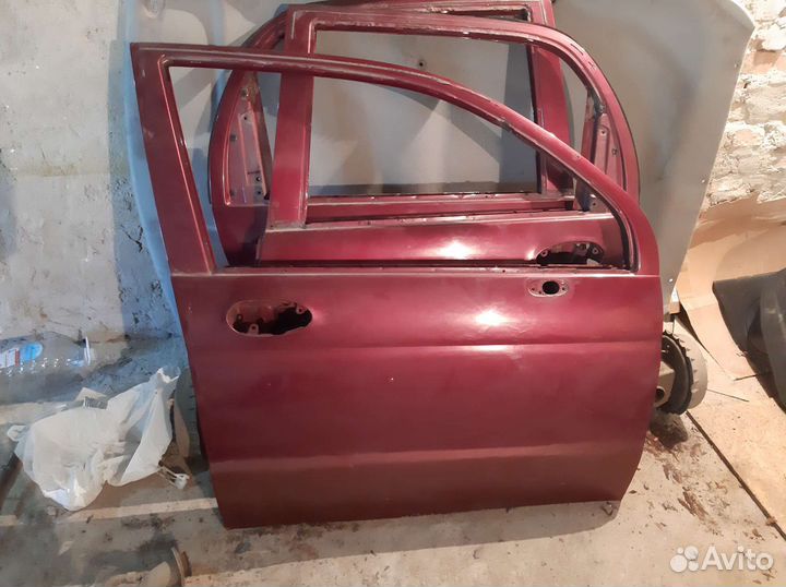 Передняя правая дверь daewoo matiz