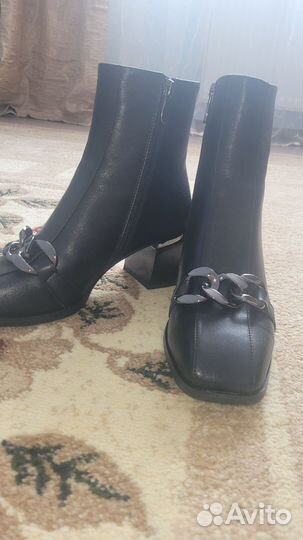 Ботинки демисезонные женские натуральная кожа