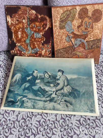 Картины-Ретро.3шт