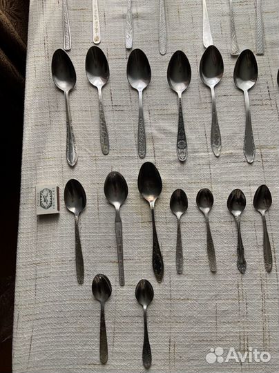 Набор вилок и ложек СССР