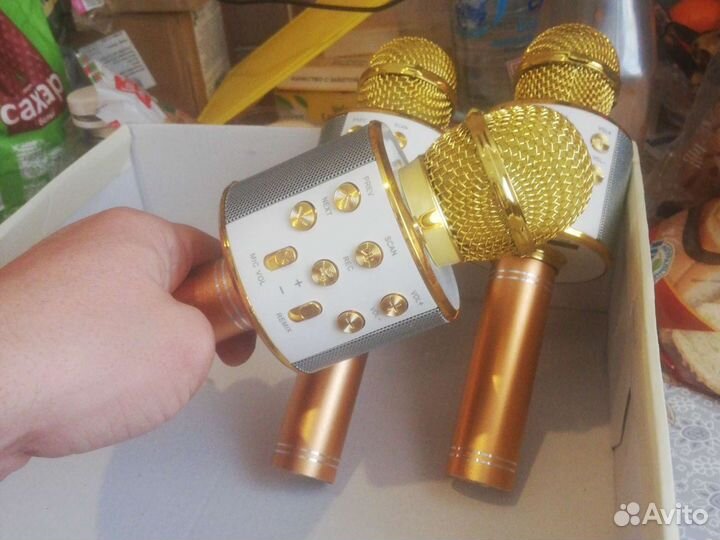 Bluetooth микрофон колонка брак