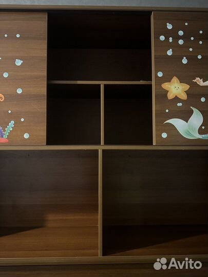 Детская кровать шкаф с горизотальным подъёмом