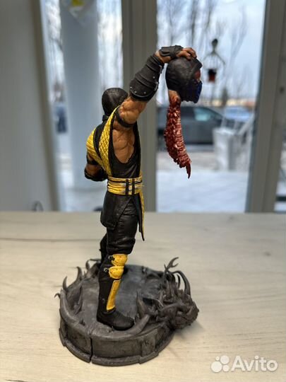 Скорпион из фотополимерной смолы 3D