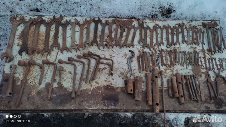 Гаечные ключи СССР бу