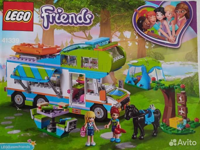 Lego friends дом на колесах