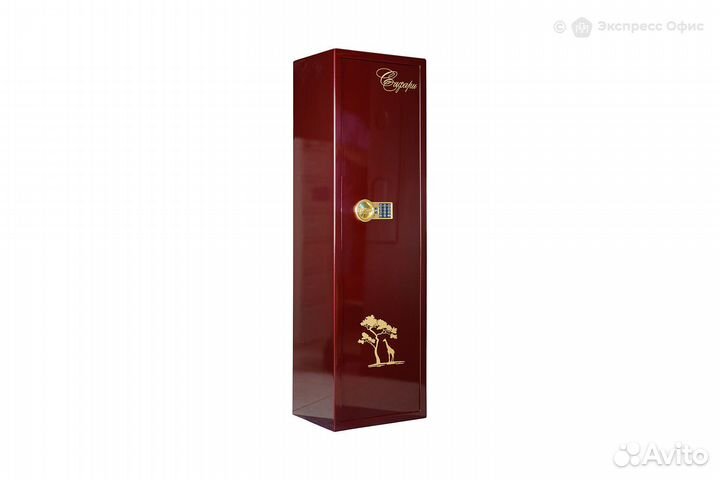 Оружейный сейф Valberg Сафари EL Gold (вишня)