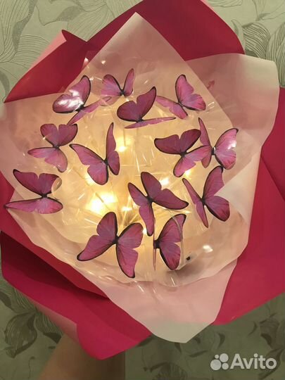 Букет из бабочек