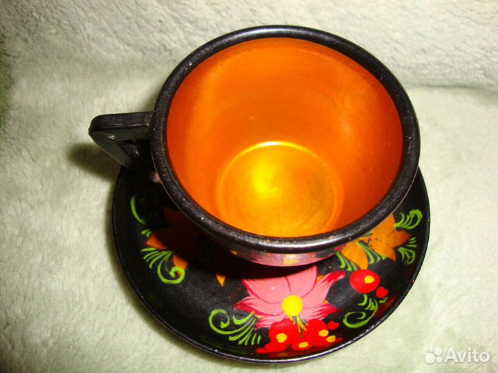 Хохлома кофейная пара